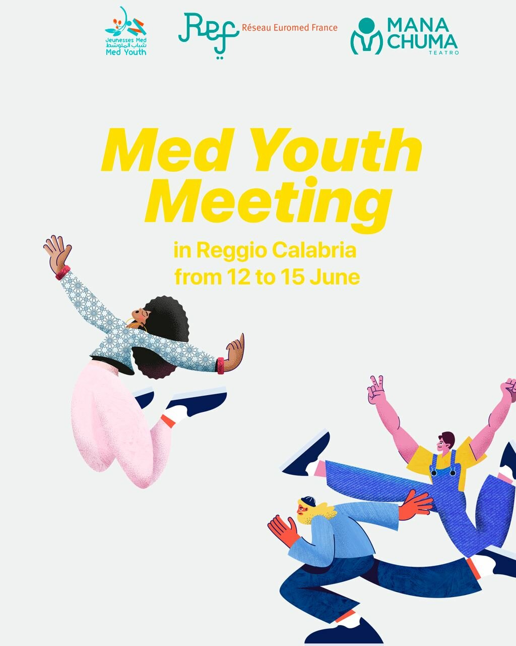 "Med Youth Meeting 2024" a Reggio Calabria dal 12 al 15 giugno, domande entro il 15 febbraio
