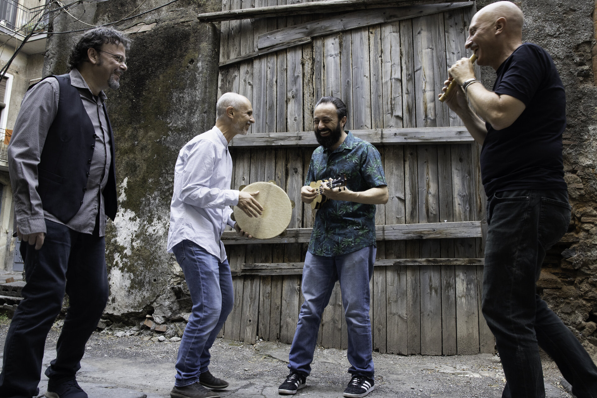A Palermo la "Musica lievemente tradizionale" calabro-sicula del Quartetto Areasud