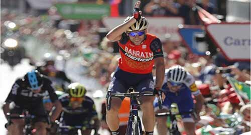 Vuelta 2017, ad Andorra Nibali su tutti in volata ma il solito Froome conquista la maglia di leader
