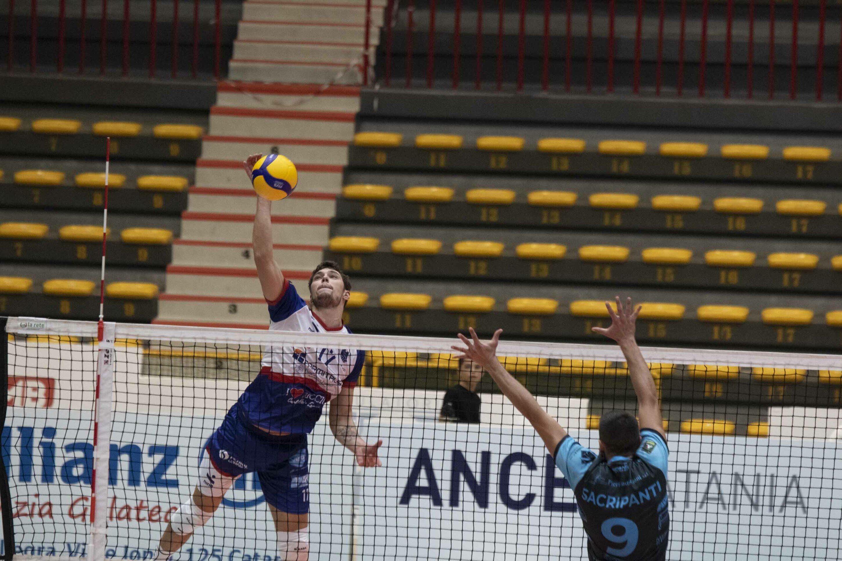 Serie A3, al PalaCatania la Farmitalia Saturnia supera 3-0 il Com Cavi Tuscania