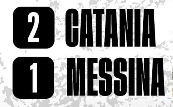 Coppa Italia serie C, il Catania passa il turno, al "Massimino" battuto 2-1 l'ACR Messina, in rete Bocic e Sarao