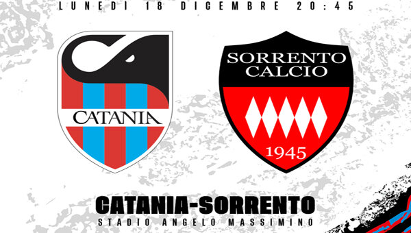 Serie C, il Catania ospita stasera al "Massimino" il Sorrento, gara a porte chiuse