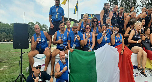 Dragon Boat, agli "Europei" in Spagna brilla l&rsquo;Italia con ben 11 atleti del Circolo Canoa Catania