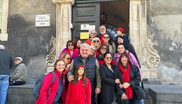 Oggi la "Passeggiata femminista di Catania- Her Story", toccato anche il &ldquo;Centro donna Elvira Colosi" della Cgil
