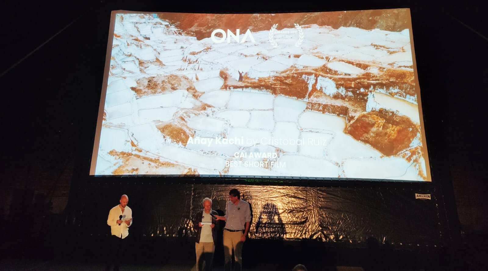 Il Cai premia la difesa del territorio all'Ona Short Film Festival di Venezia
