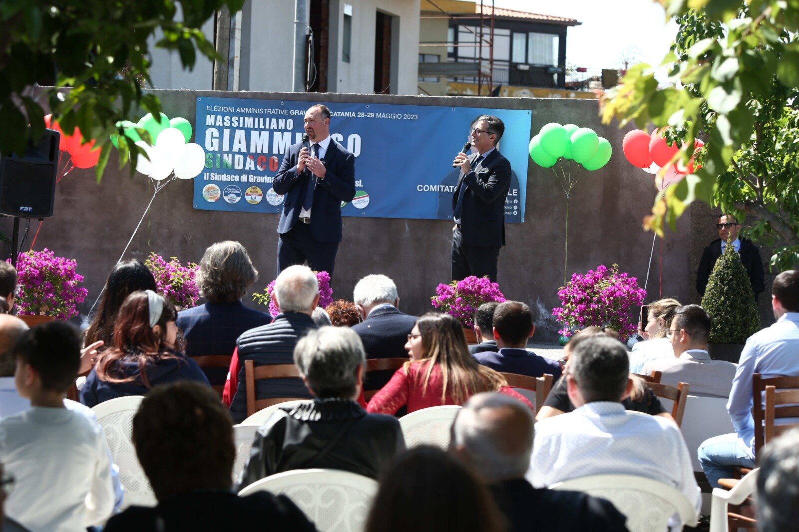 A Gravina apertura campagna elettorale del Sindaco Massimiliano Giammusso