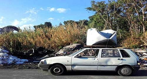 Rifiuti e microdiscariche, multe a Catania ad autotrasportatore e manovale Rifiuti e microdiscariche, multe a Catania ad autotrasportatore e manovale