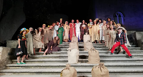 Al Castello di Donnafugata l&rsquo;ultima replica di "Pluto" di Aristofane ha chiuso la stagione estiva della compagnia Godot di Ragusa