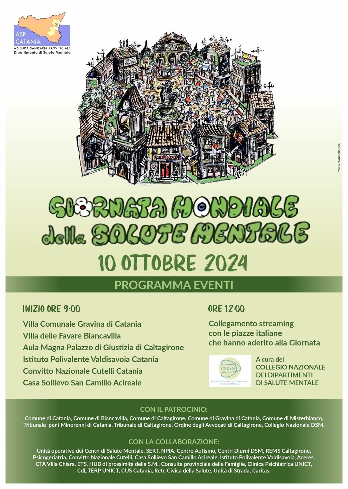 10 ottobre Giornata della Salute mentale di comunità 10 ottobre Giornata della Salute mentale di comunità