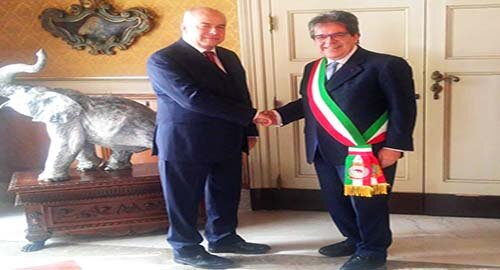 A Palazzo degli Elefanti il Sindaco Bianco incontra il nuovo presidente della Corte d'Appello Meliad&ograve;