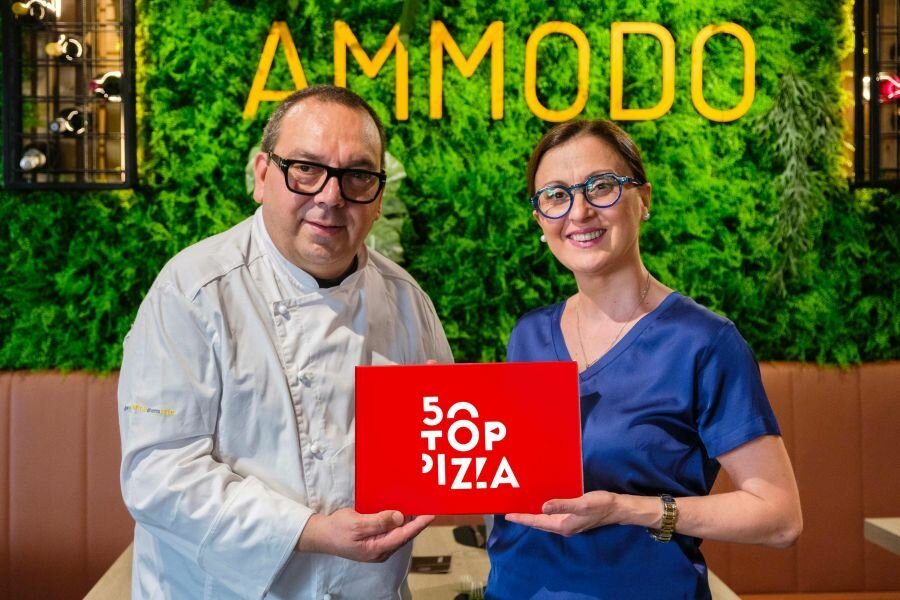 Ammodo di Palermo: Daniele Vaccarella premiato da 50 Top Pizza