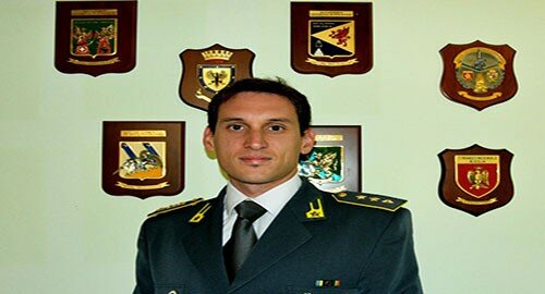 Il cap. Marco Burcheri &egrave; il nuovo comandante della compagnia della Guardia di Finanza di Riposto
