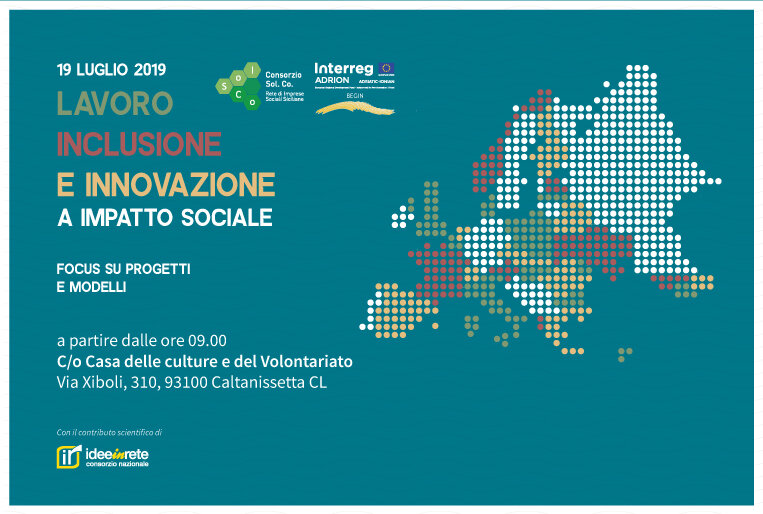 Inserimento lavorativo, a Caltanissetta il 19 luglio un incontro tra comunit&agrave; ed esperti del settore