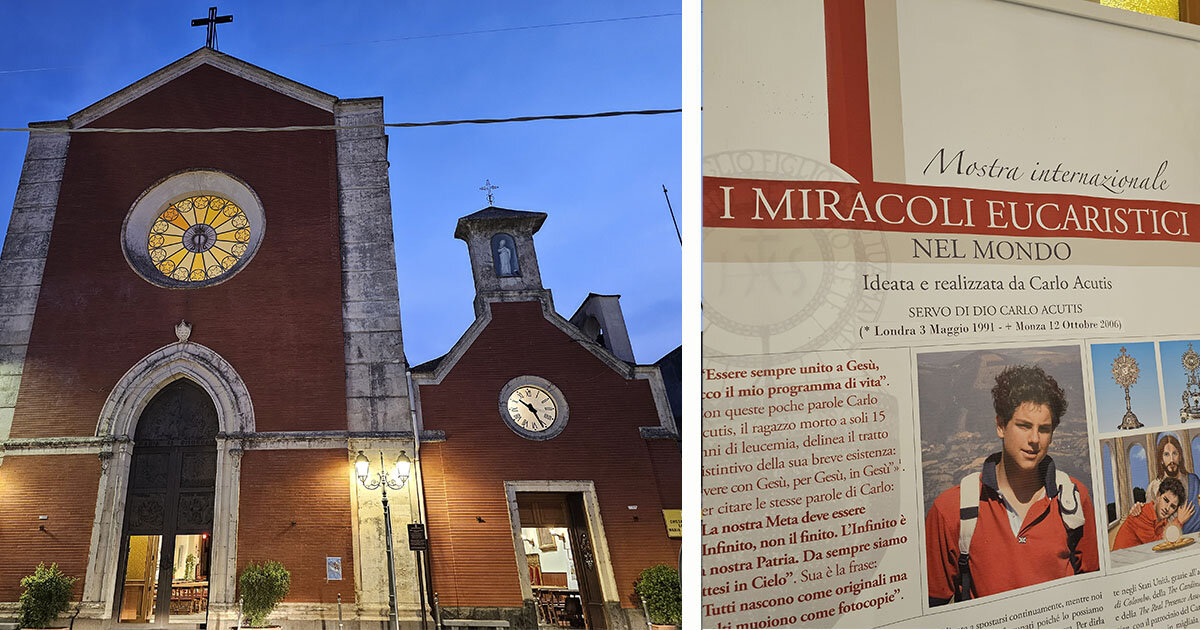 A Lavina la mostra dei Miracoli Eucaristici ideata dal beato Carlo Acutis