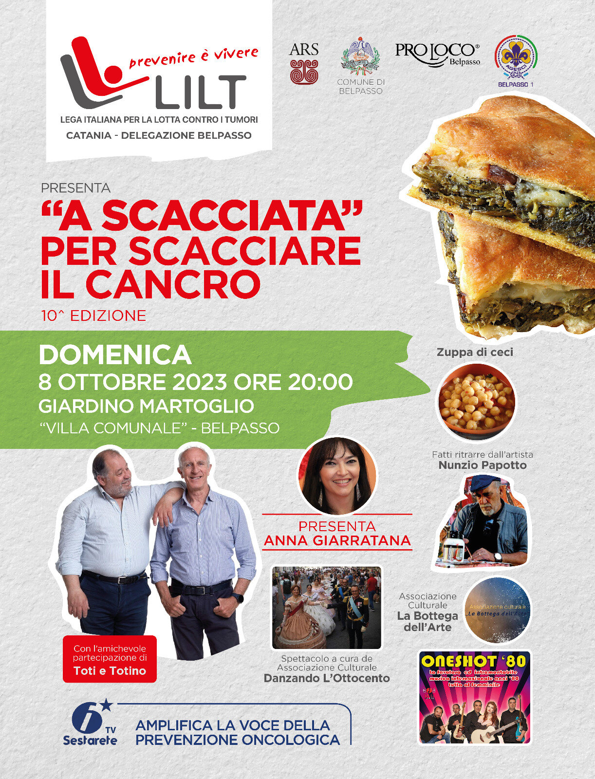 &ldquo;A scacciata per scacciare il cancro&rdquo;, la decima edizione a Belpasso l'8 ottobre