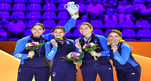 Mondiali Budapest2019, bronzo per l'etnea Rossella Fiamingo nella Spada a squadre