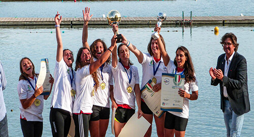 Canoa polo, la Polisportiva Canottieri Catania trionfa all&rsquo;Idroscalo di Milano e conquista lo scudetto femminile