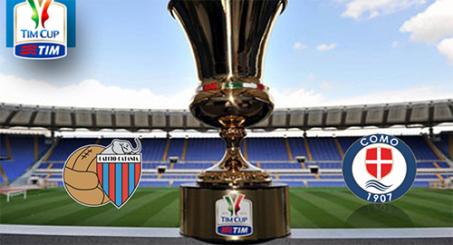 Coppa Italia- primo turno eliminatorio, stasera al "Massimino" Catania - Como