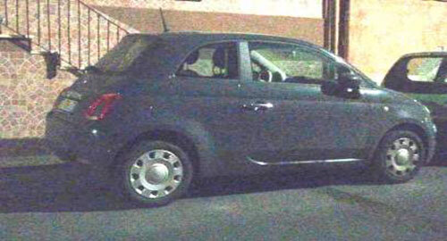 Controlli degli agenti del Commisariato Borgo Ognina su persone sospette e autovetture di provenienza furtiva, rinvenuta a "Picanello" Fiat 500 rubata poco prima