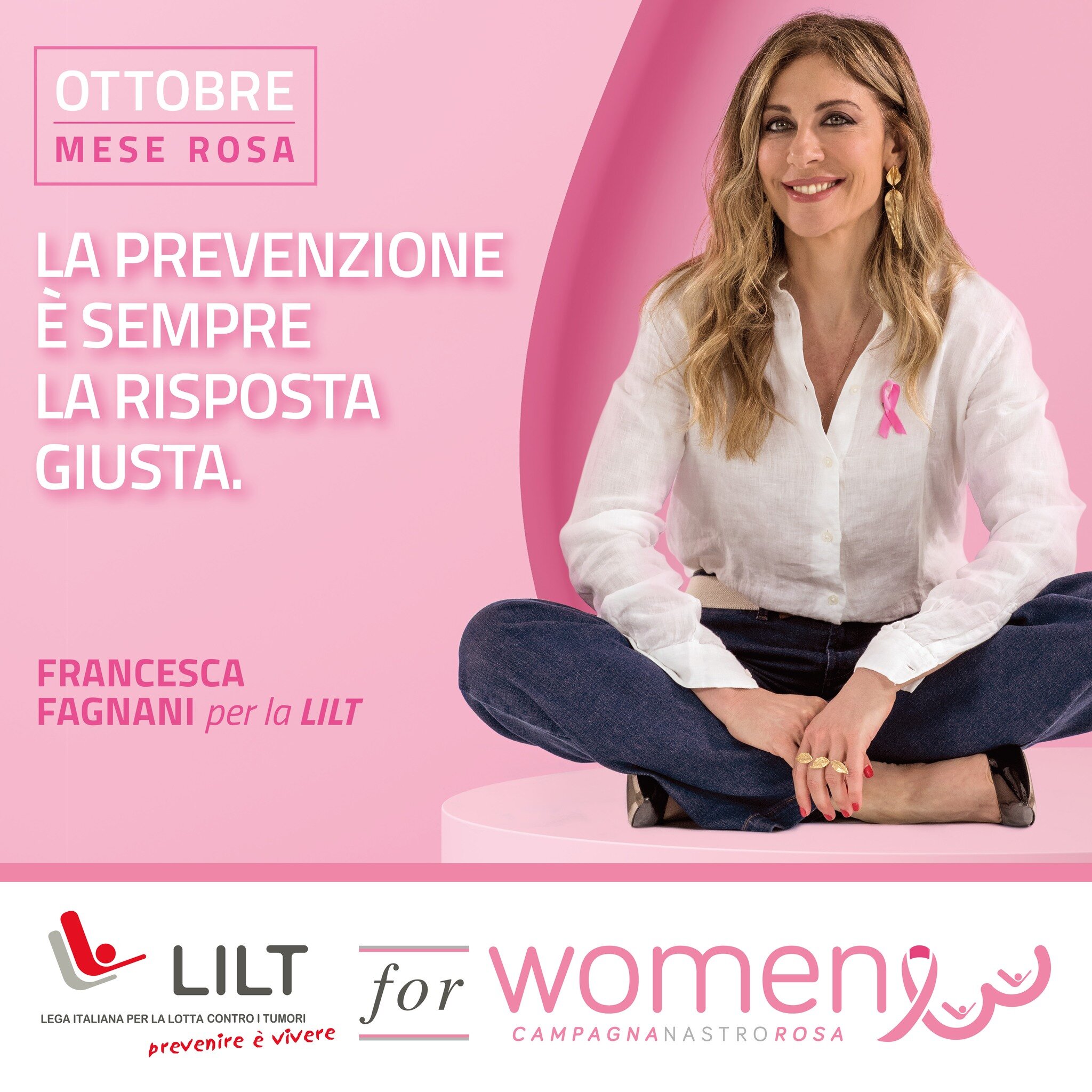 Campagna &ldquo;Lilt for Women - Nastro Rosa&rdquo; per la prevenzione del cancro al seno