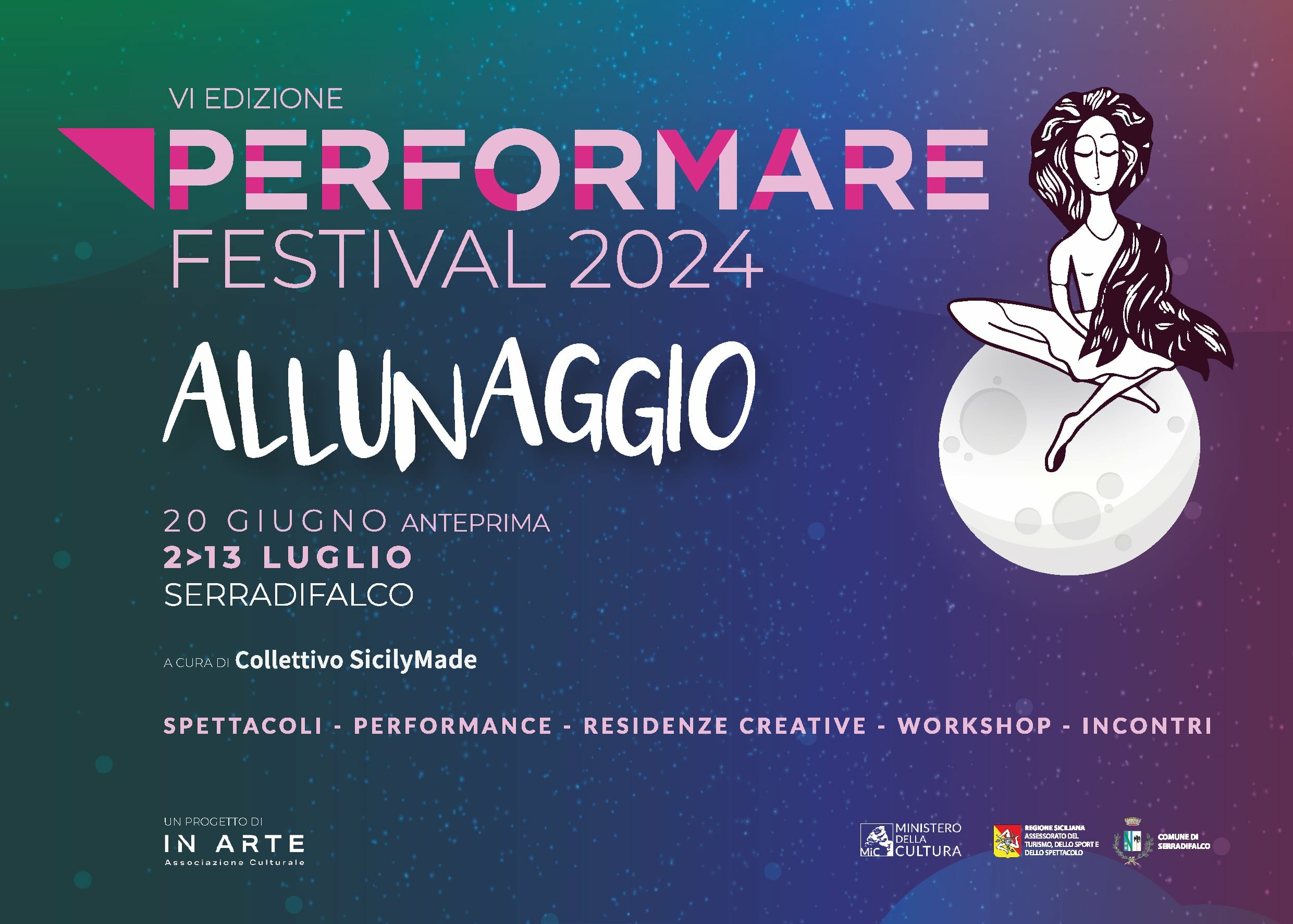 La sesta edizione di Performare Festival dal 2 al 13 luglio a Serradifalco