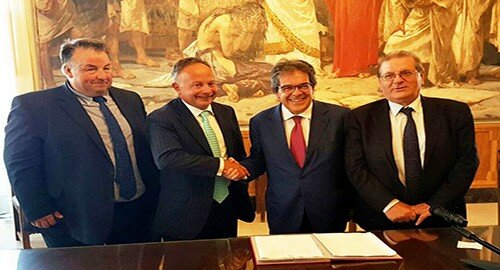 STMicroelectronics e M+W group siglano contratto a Palazzo degli Elefanti