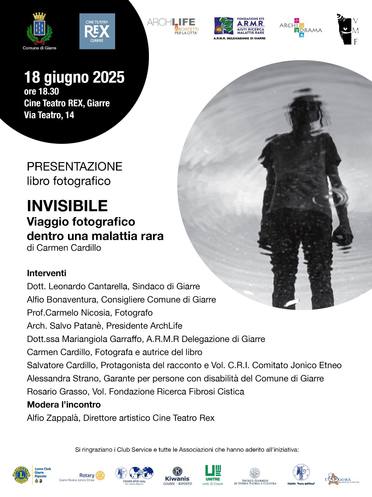 "Invisibile, viaggio fotografico dentro una malattia rara" di Carmen Cardillo
