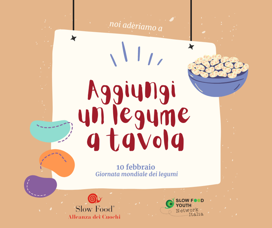 Giornata mondiale dei legumi insieme ai cuochi dell&rsquo;Alleanza Slow Food