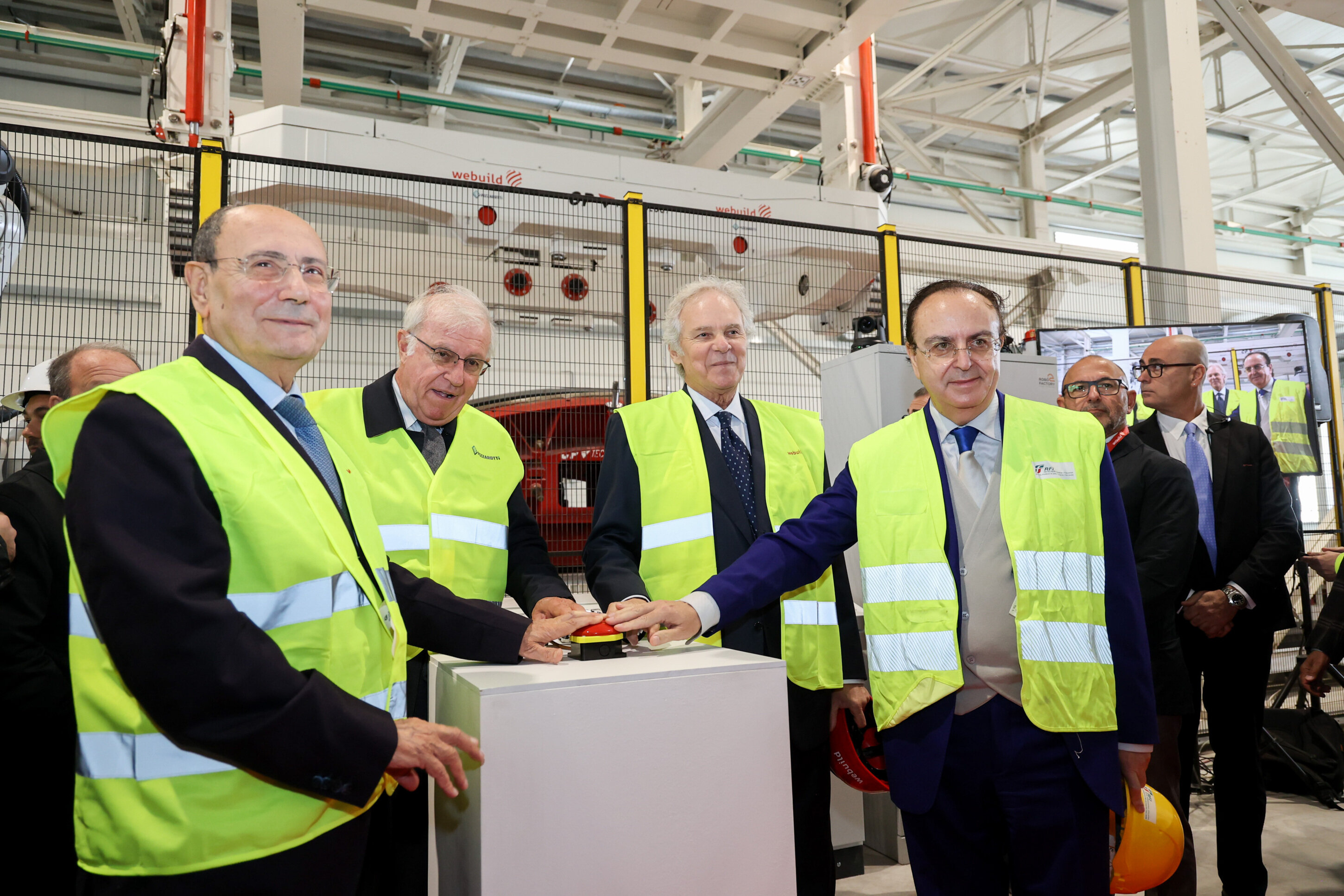 Lavoro. Webuild, a Belpasso inaugurata la prima fabbrica dei Conci