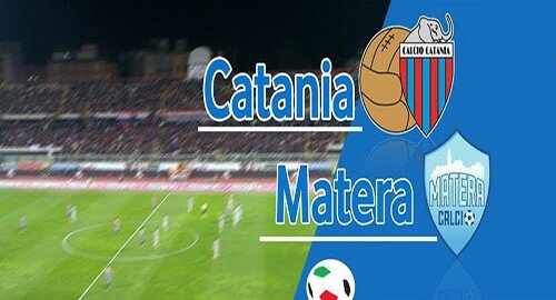 Lega Pro, il Catania si sbarazza del Matera al "Massimino", i rossazzurri si impongono per 2-0, in rete il nuovo arrivato Pozzebon