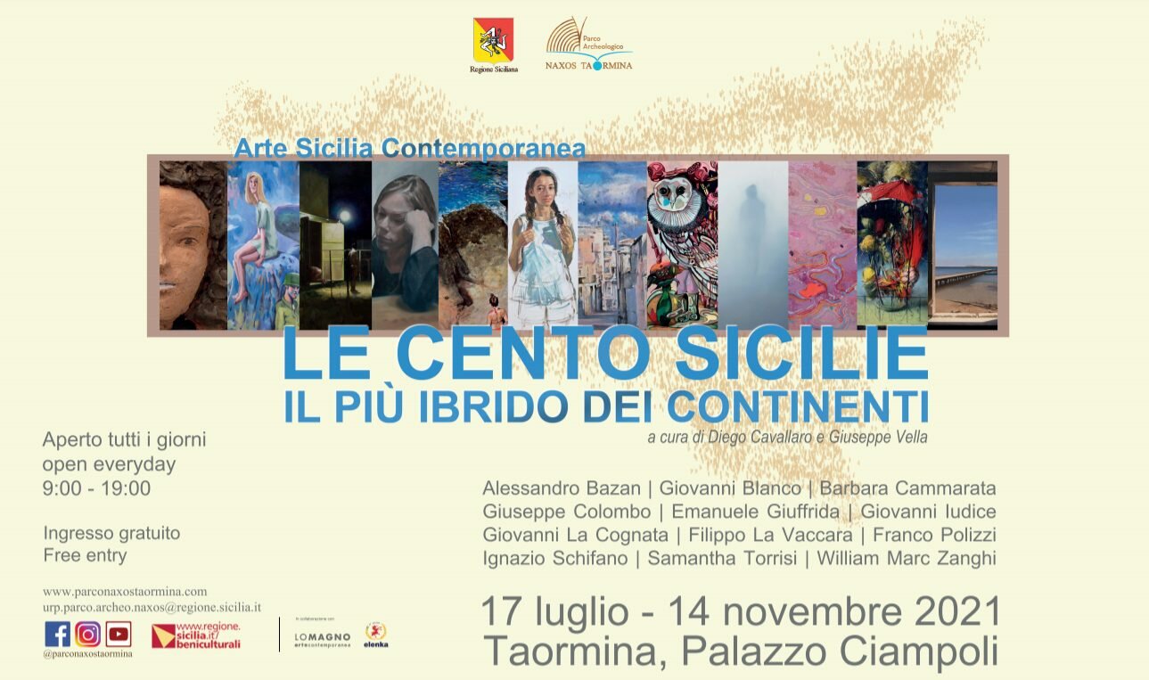 &ldquo;Le Cento Sicilie&rdquo;, a Taormina dal 17 luglio collettiva di dodici artisti contemporanei
