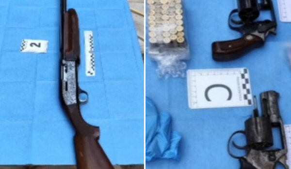 Scoperto a "San Cristoforo" un fortino di armi, munizioni e droga, arrestati tre giovani dalla Polizia di Stato