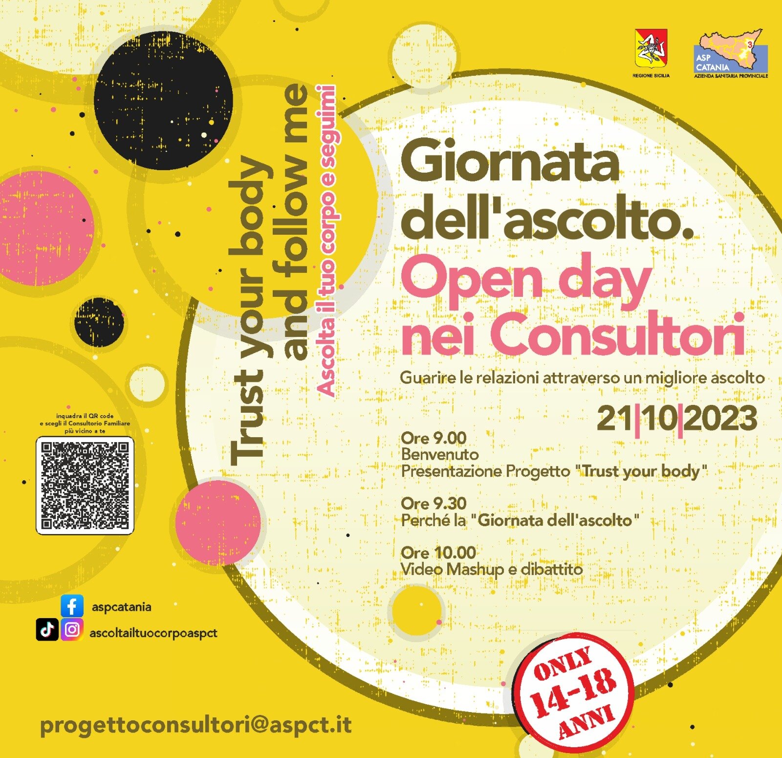 Open day nei Consultori Familiari per la Giornata mondiale dell&rsquo;Ascolto