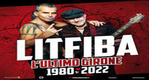 Domani al Giardino Bellini, per "Catania Summer Fest 2022", la storica band rock "I Litfiba"
