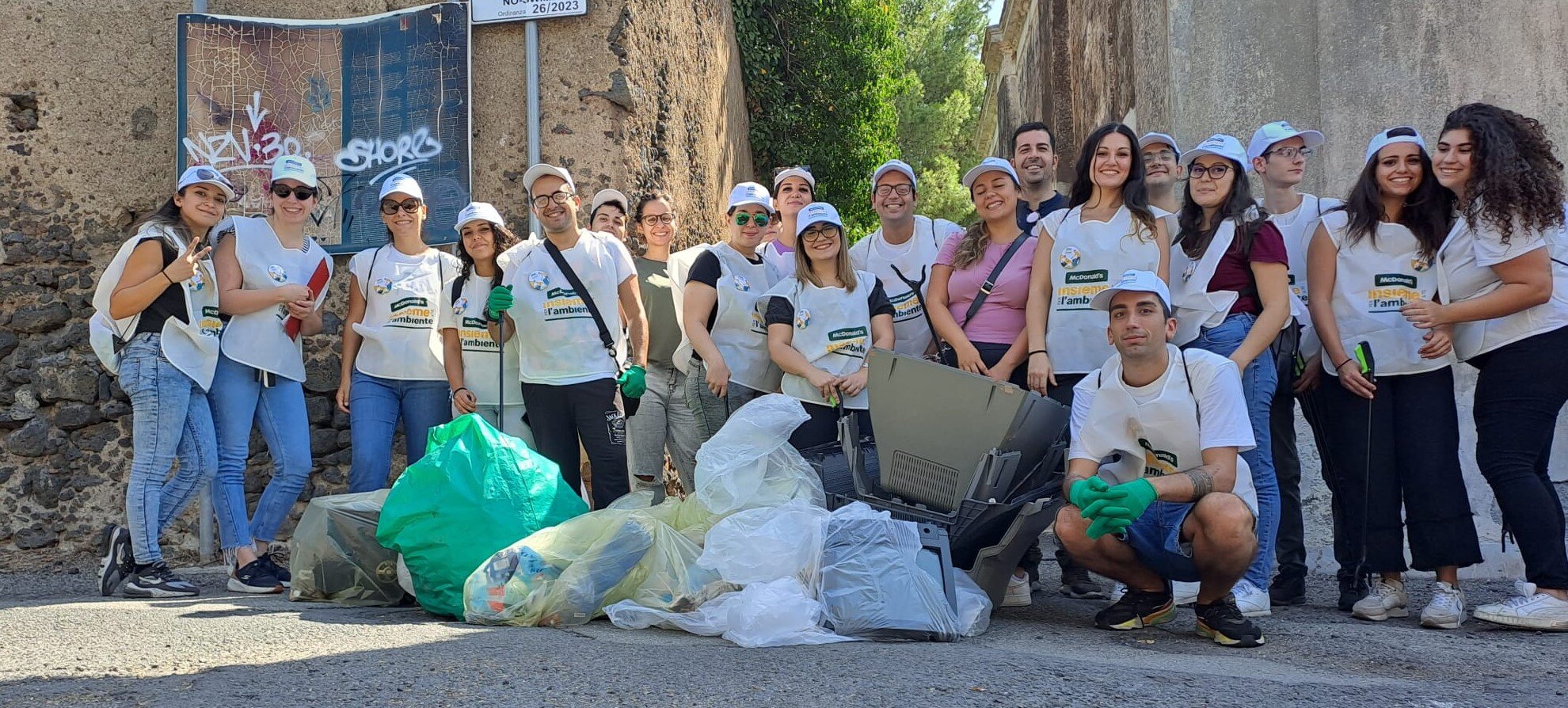 Ambiente: 1.020 kg di rifiuti raccolti nella provincia di Catania Ambiente: 1.020 kg di rifiuti raccolti nella provincia di Catania