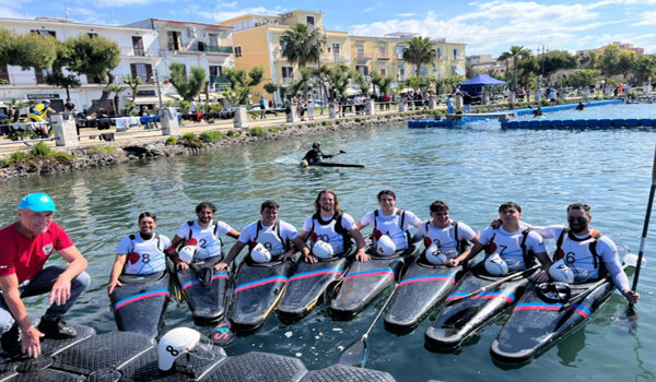 Canoa Polo-Serie A Senior maschile e femminile, Gs Catania e Polisportiva Canottieri Catania in acqua a Milano