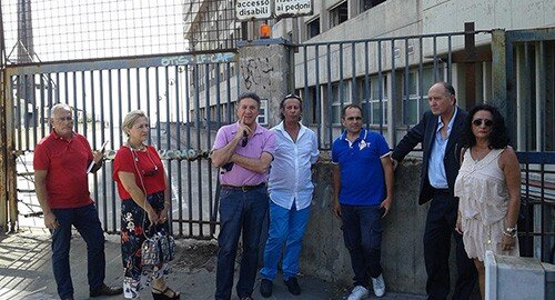 Sopralluogo della Commissione Patrimonio nell&rsquo;ex raffineria di zolfo sul viale Africa: "Occorre riqualificarela struttura"