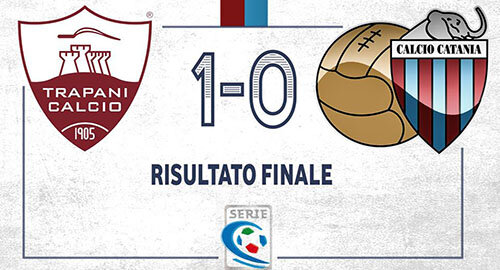 Serie C, Catania battuto 1-0 al "Provinciale" di Erice ed il derby lo vince il Trapani