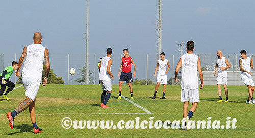 Il Catania di mister Camplone batte 6-1 in amichevole, a Torre Del Grifo, il Marina di Ragusa, l'1 Agosto test con il Licata