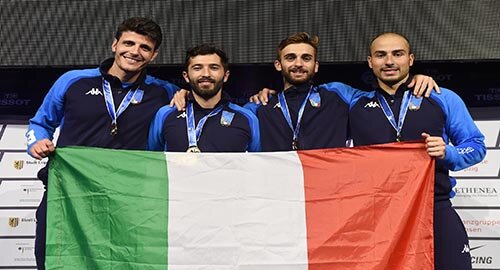 Campionati del Mondo Lipsia2017, i siciliani Daniele Garozzo e Giorgio Avola Campioni del Mondo nel Fioretto a Squadre