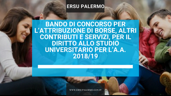 Università, Accademie, Conservatori: al via bando di concorso ERSU per borse di studio, posti letto e ristorazione gratuita per l’anno accademico 2018/2019 Università, Accademie, Conservatori: al via bando di concorso ERSU per borse di studio, posti letto e ristorazione gratuita per l’anno accademico 2018/2019