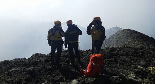 Estate 2019, l&rsquo;impegno del Soccorso Alpino della Guardia di Finanza (S.A.G.F.) di Nicolosi, intervenuti sull'Etna e nelle tragedie dello Stromboli e del Cilento