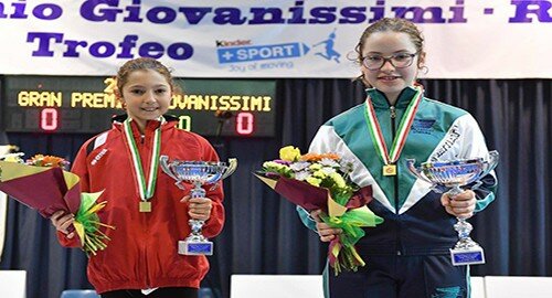 Scherma, etnei ancora in evidenza nella 54esima edizione del Gran Premio Giovanissimi "Renzo Nostini" - trofeo "Kinder +Sport" 2017