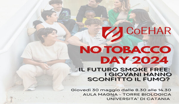 Per il No Tobacco Day 2024 al CoEHAR parlano gli studenti, il futuro smoke free: i giovani hanno sconfitto il fumo? Per il No Tobacco Day 2024 al CoEHAR parlano gli studenti, il futuro smoke free: i giovani hanno sconfitto il fumo?