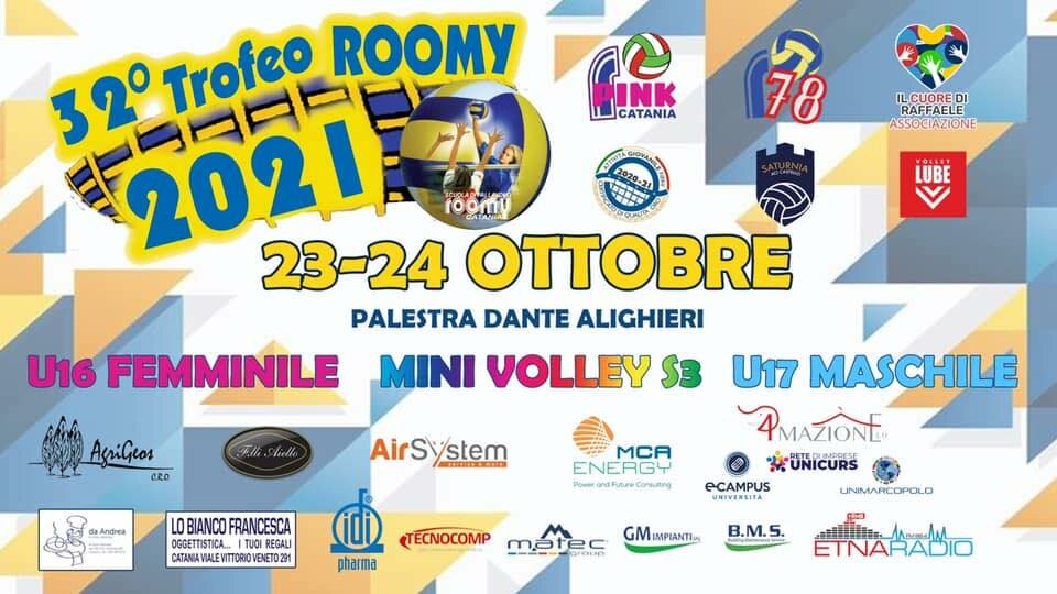 XXXII Trofeo Roomy, a Catania in campo le eccellenze giovanili siciliane XXXII Trofeo Roomy, a Catania in campo le eccellenze giovanili siciliane