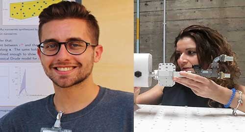 La Societ&agrave; Italiana di Fisica premia Eugenia Naselli e Andrea Cordaro, ex studenti dell'Universit&agrave; etnea