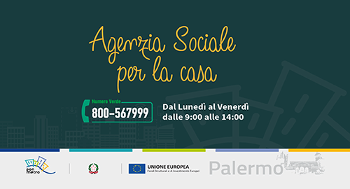 A Palermo l&rsquo;Agenzia sociale per la casa riprende l&rsquo;attivit&agrave; ordinaria. Resta attivo il servizio di accoglienza telefonica