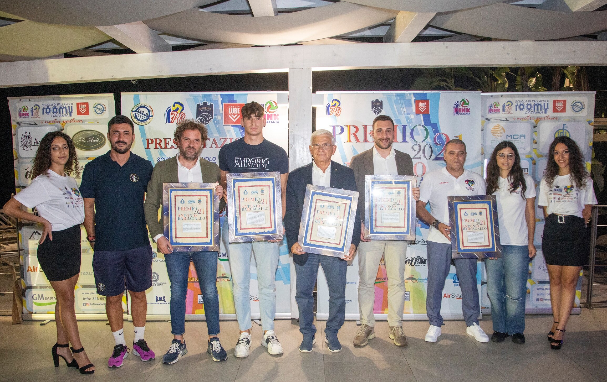 Presentata la stagione della Roomy, assegnati i premi "Antonio Barbagallo"