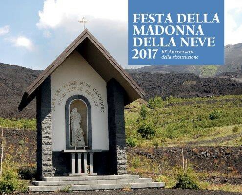 Festa della Madonna della Neve sull'Etna, il 5 agosto al Rifugio Sapienza