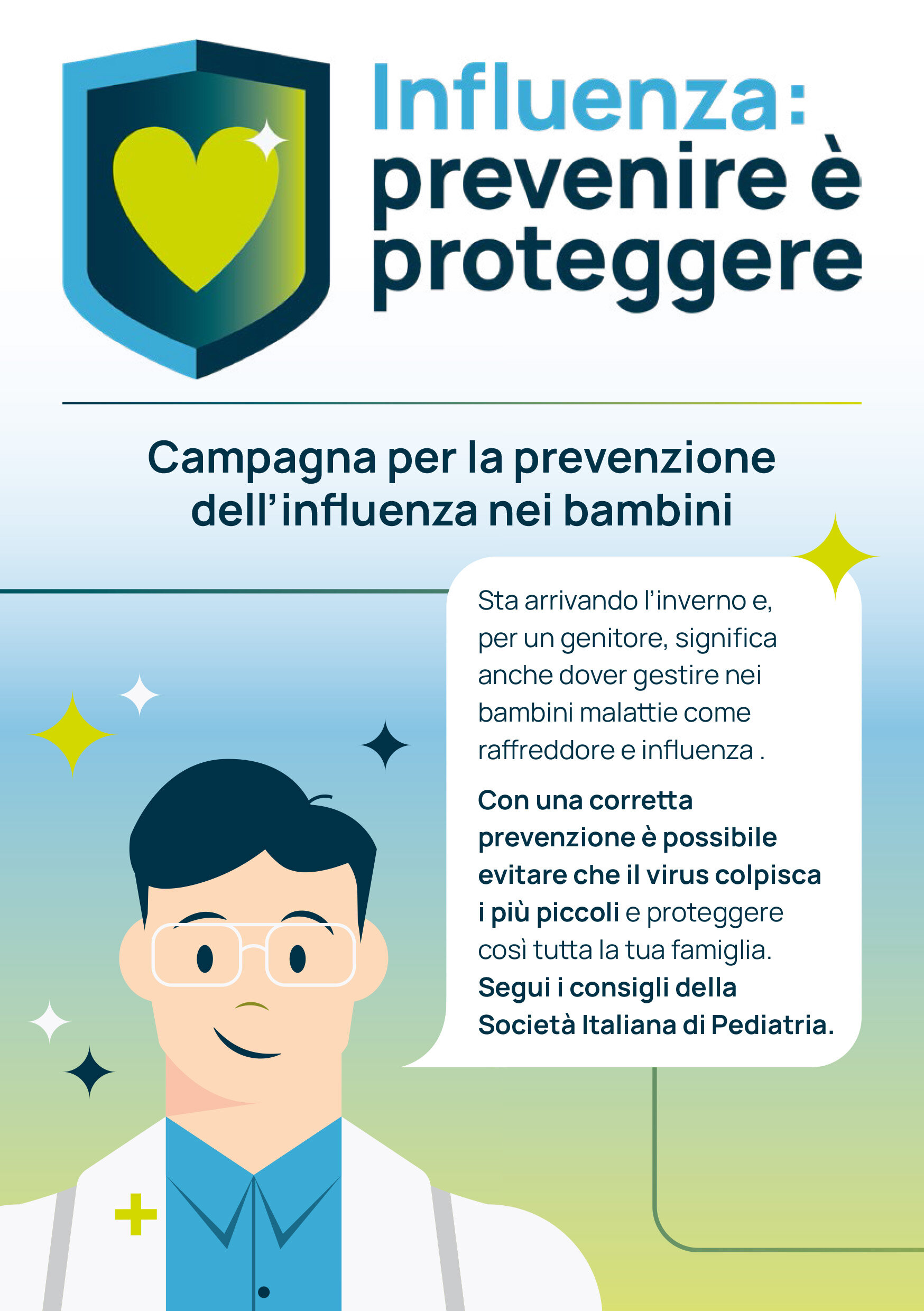 In Sicilia il via alla campagna di prevenzione dell'influenza nei bambini In Sicilia il via alla campagna di prevenzione dell'influenza nei bambini